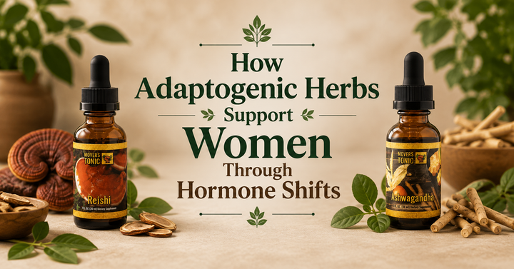 How Adaptogenic Herbs Support Women Through Hormone Shifts