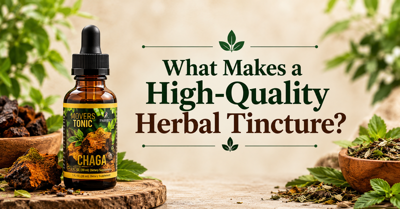 What Makes a High-Quality Herbal Tincture?