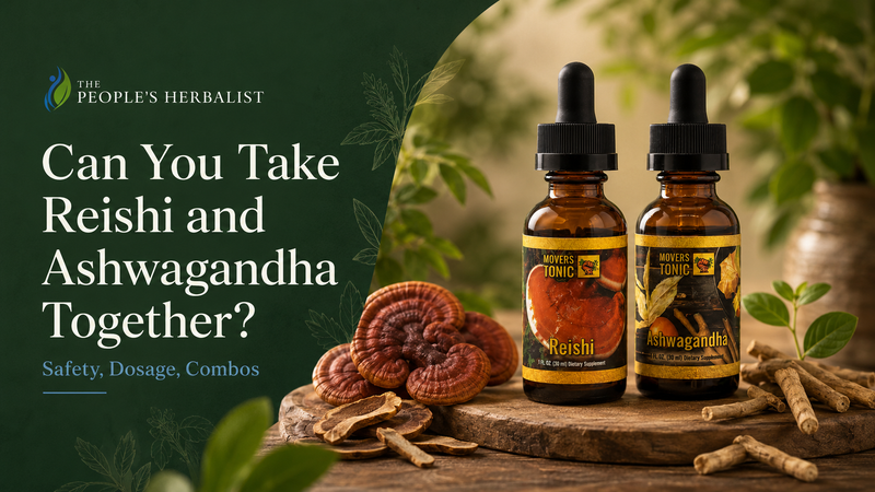 Can You Take Reishi and Ashwagandha Together? Safety, Dosage, Combos