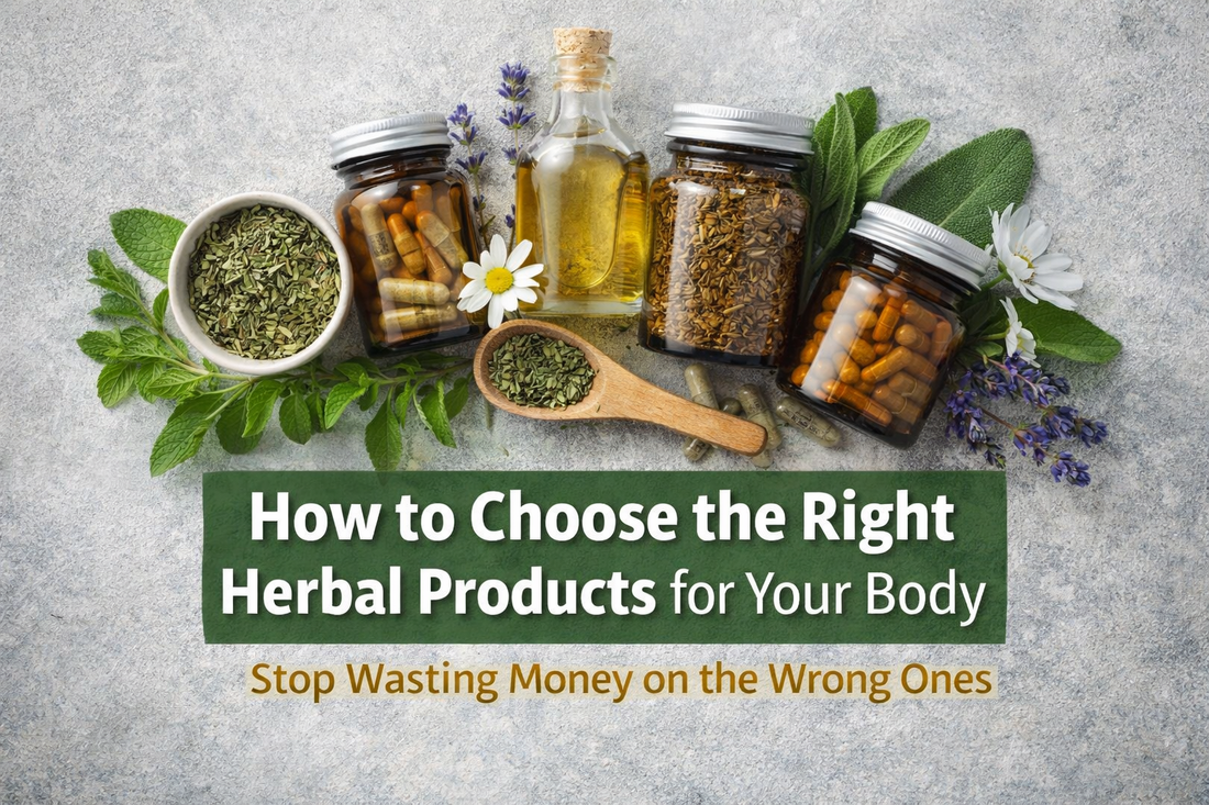 How to Choose the Right Herbal Products for Your Body and Stop Wasting Money on the Wrong Ones