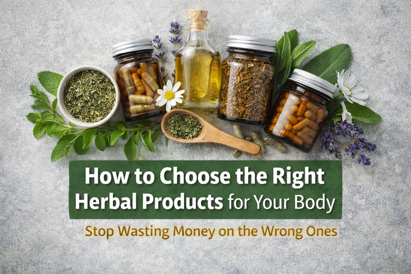 How to Choose the Right Herbal Products for Your Body and Stop Wasting Money on the Wrong Ones