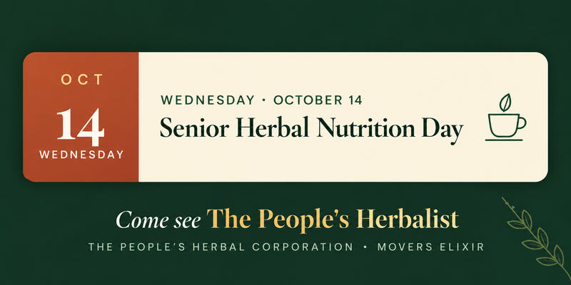 Join Us for Senior Herbal Nutrition Day: Herbs for Healthy Aging