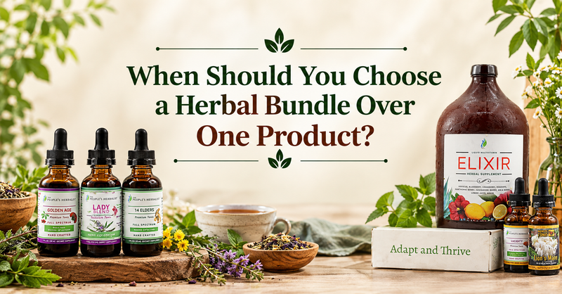 When Should You Choose a Herbal Bundle Over One Product?