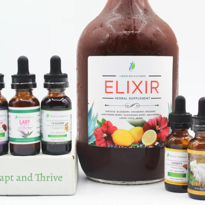 Powerful Herbal Products with Plant Based Elixirs by The People’s Herbalist