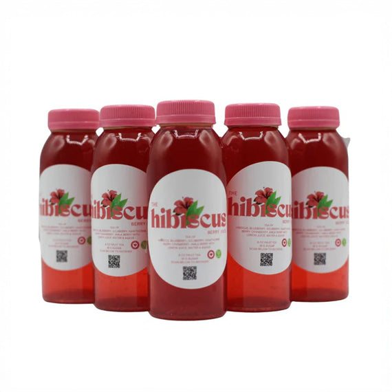 New! 6pack 8oz Hibiscus Berry Explosion Punch