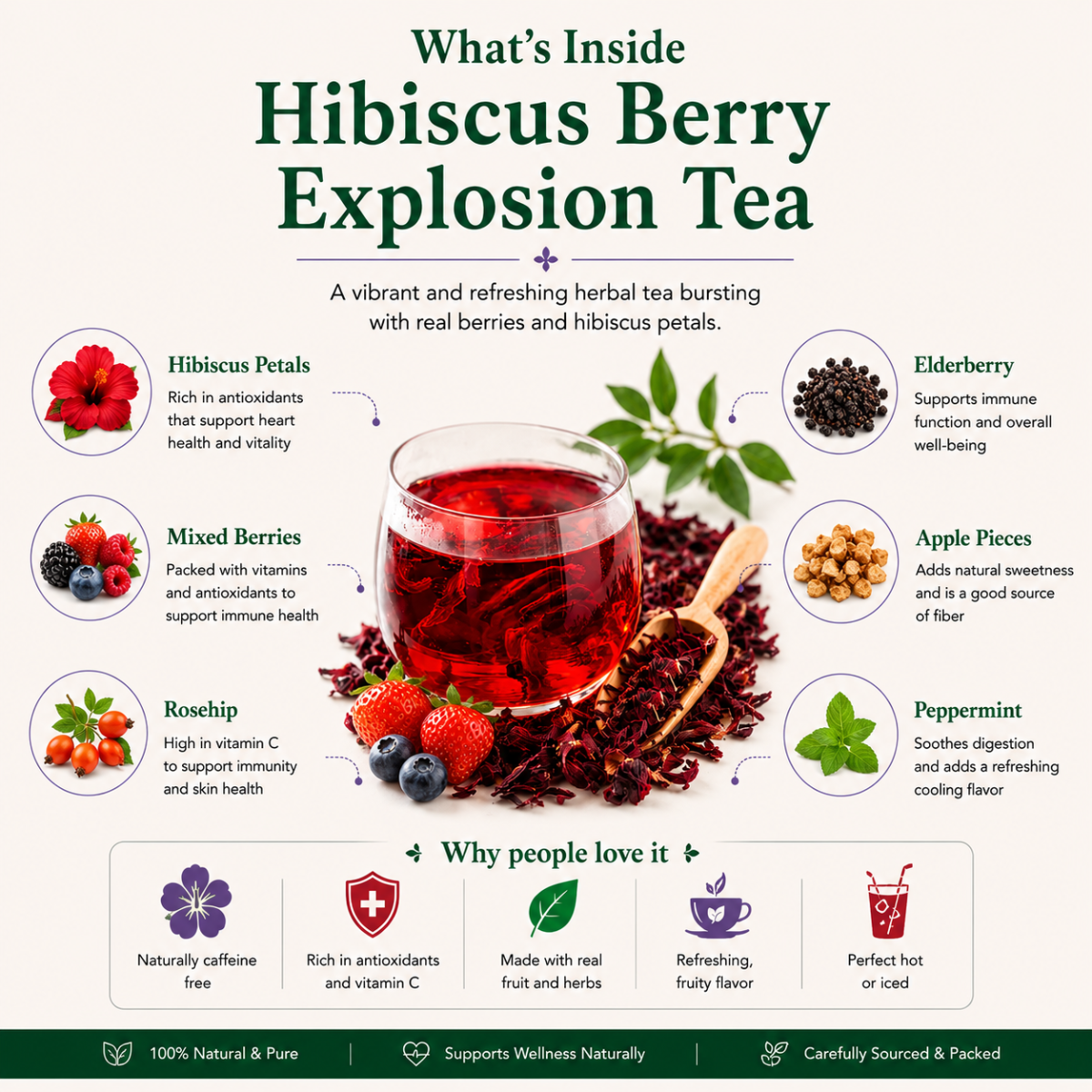 Hibiscus Berry Explosion Tea