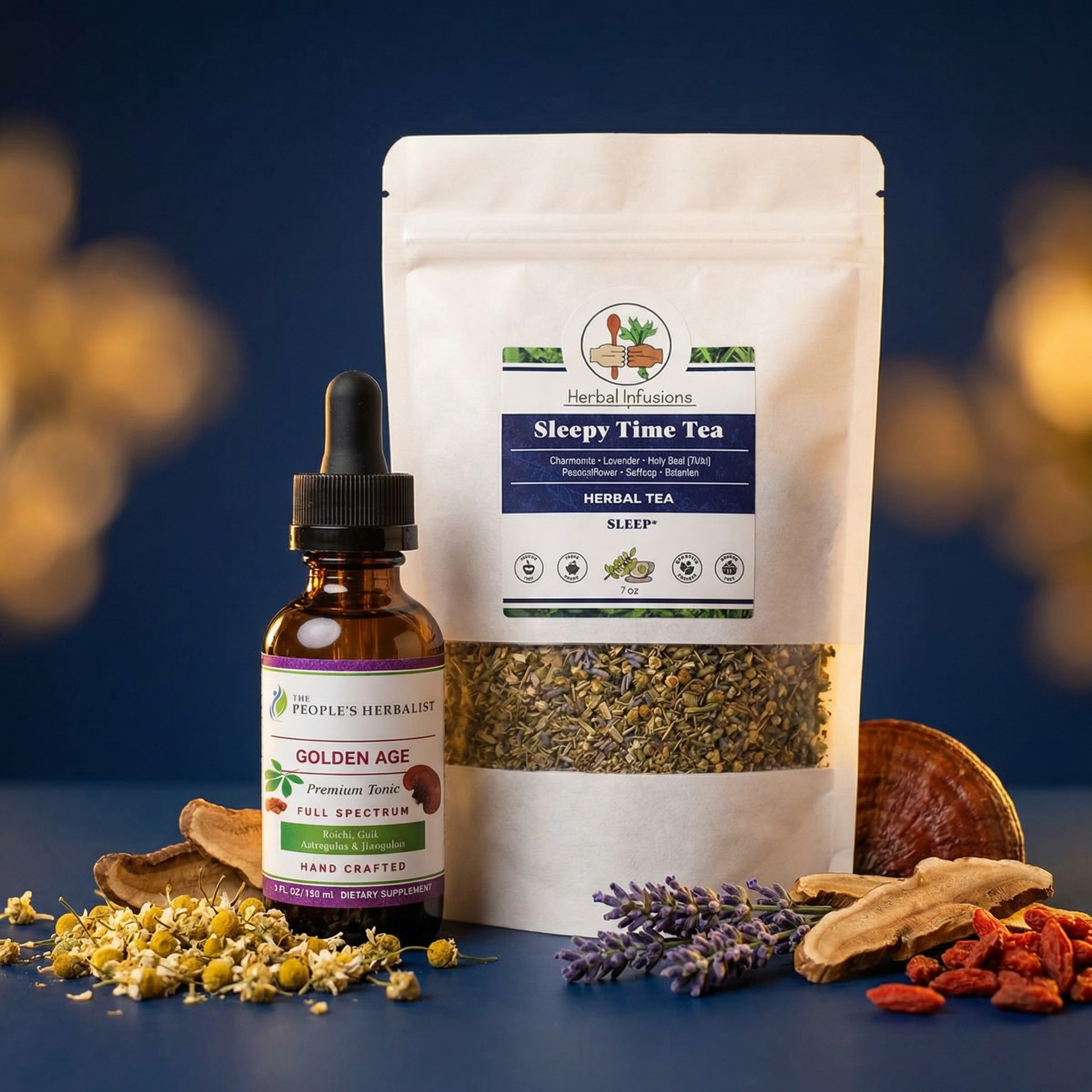 The Sleep Bundle — Golden Age Tonic + Sleepy Time Tea – ThePeople's ...