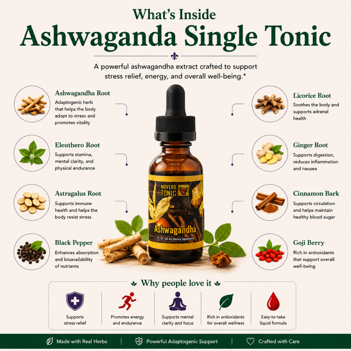 Ashwaganda Single Tonic